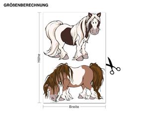 Klebefieber Wandtattoo Kinderzimmer NICI - Horse Club Junior Pferde