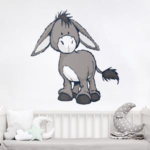 Klebefieber Wandtattoo Kinderzimmer NICI - Donkey stehend