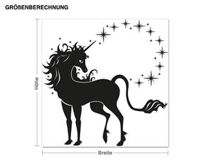 Klebefieber Wandtattoo Magisches Einhorn