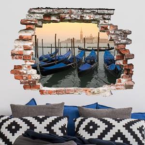 Klebefieber 3D Wandtattoo Venice Dreams