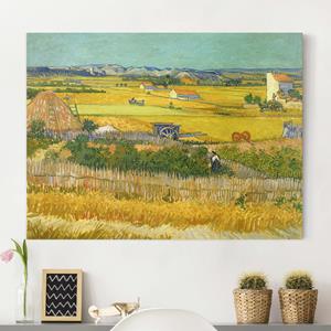 Klebefieber Leinwandbild Kunstdruck Vincent van Gogh - Die Ernte