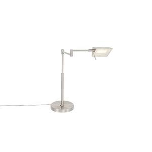 QAZQA LED Tafellamp notia - Staal - Modern - L 527mm