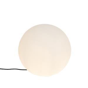 Qazqa Moderne Buitenlamp Wit 45 Cm Ip65 - Nura