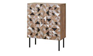 Highboard ¦ mehrfarbig ¦ Maße (cm): B: 100 H: 129,6  - Möbel Kraft