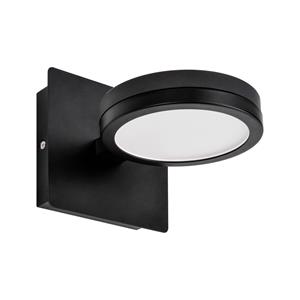 LightMe LED wandlamp Onna IP44 GX53 1-lamps zwart