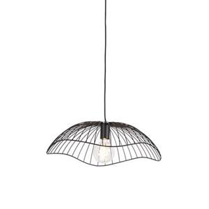QAZQA Hanglamp pua - Zwart - Design - D 50cm