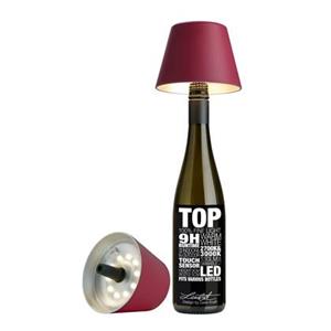 Sompex LED Akku Flaschenleuchte Top in Bordeaux 1,5W 130lm IP44