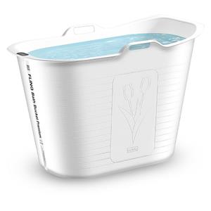 FlinQ Zitbad Bath Bucket Premium  Wit 93x52 cm 
