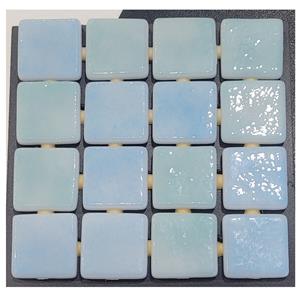 Ezarri Mozaïek  MIX Collection 2.5x2.5 cm Glossy Sea Blue 