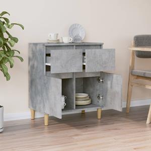 Vidaxl Sideboard Betongrau 60x35x70 Cm Holzwerkstoff