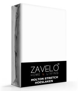 Zavelo Molton Hoeslaken Stretch-1-persoons (90x200 cm)