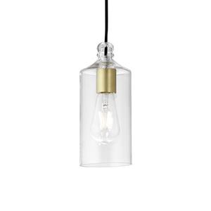 miloox by Sforzin Glazen hanglamp Ebe 1-lamp helder