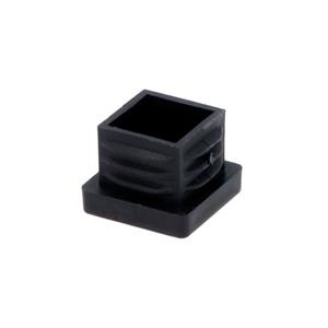 Praxis Interfer meubeldop vierkant 20x20mm zwart 4 stuks