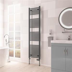 Eastbrook Biava multirail handdoekradiator 45x170cm 843W antraciet