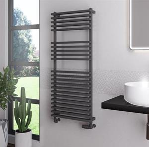 Eastbrook Rowsham handdoekradiator 60x120cm 938W antraciet