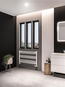 Eastbrook Wingrave handdoekradiator 100x60cm wit mat 543W