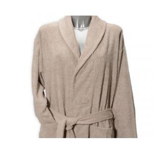 Clarysse Classic badjas met sjaalkraag Zand-S/M
