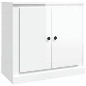 vidaXL Sideboard Sideboard Hochglanz-Weiß 70x35,5x67,5 cm Holzwerkstoff (1 St)
