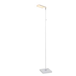 Lucide - Stehlampe Mit Leselampe - 1xIntegrierter led - Weiß aaron