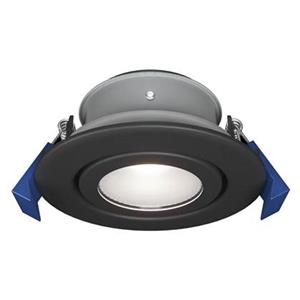 HOFTRONIC™ - Lima LED-Einbaustrahler - Kippbar - IP65 wasser- und staubdicht - Außenbereich - Badezimmer - GU10 Fassung - Max. 35 Watt - Sicherheitsglas - Schwarz - 3 Jahre Garantie