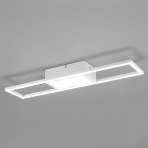 Reality Leuchten LED-Deckenleuchte Rigido Fernbedienung CCT weiß