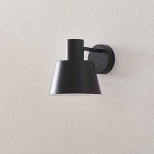 Euluna Wandlamp Dunka van metaal, 1-lamp, zwart