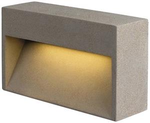 SLV CONCRETO L 1006405 LED-wandlamp 12 W Grijs