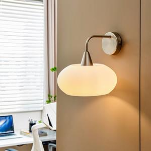 Lucande Sharvil wandlamp van ijzer en glas