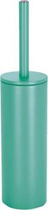 Spirella Luxe Toiletborstel in houder Cannes alie groen etaal - 40 x 9 cm et binnenbak - Toiletborstels