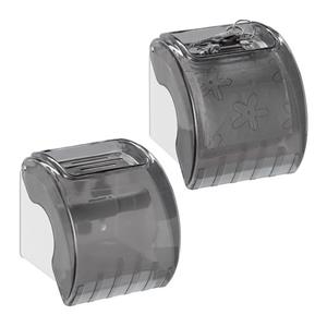 RELAXDAYS Toilettenpapierhalter 2 x Toilettenpapierhalter mit Ablage