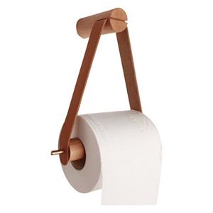 FeelGlad Toilettenpapierhalter Papierrollenhalter, Holz, Badzubehör (1-St)