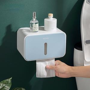 HOMEIDEAS Toilettenpapierhalter (1-St), Wandmontage, 22.7x15.7x13.8cm