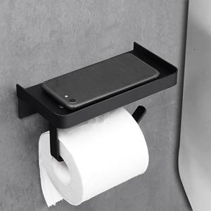 Haiaveng Toilettenpapierhalter Papierrollenhalter aus Edelstahl 304, kein Bohren erforderlich