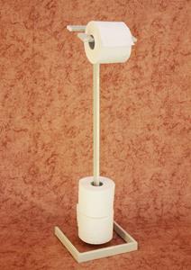 DanDiBo Toilettenpapierhalter Toilettenrollenständer Gala Weiß Toilettenpapierhalter Toilettenrollenhalter