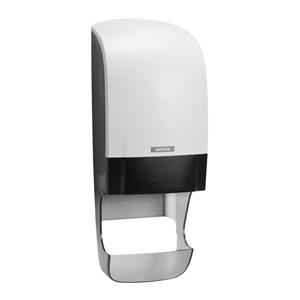 Katrin Toiletpapierdispenser System met kokervanger; 15.4x40.2x17.4 cm (BxHxD); wit