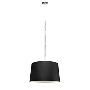 QAZQA Hanglamp Cappo - Zwart - Design - D 100mm