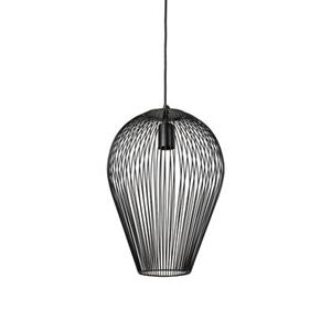 Light & Living  Hanglamp Abby - 31x31x40 - Zwart