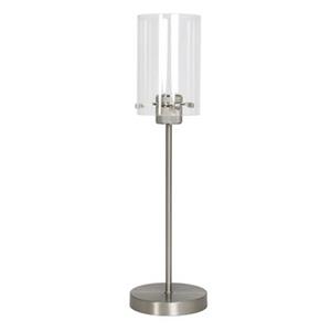 Light & Living  Tafellamp VANCOUVER - 15x15x56.5cm - Zilver