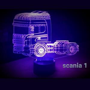 Ontwerp-zelf 3D LED LAMP - SCANIA 1