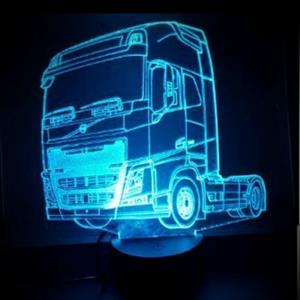 Ontwerp-zelf 3D LED LAMP - VOLVO FH -1
