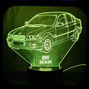 Ontwerp-zelf 3D LED LAMP - BMW 3 - E46 SERIE