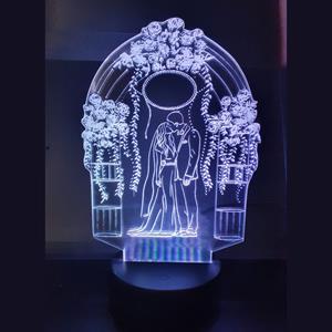 Ontwerp-zelf 3D LED LAMP - WEDDING