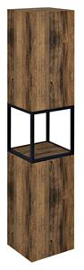 Sapho Skara hoge eiken kast 35x171x32cm bruin