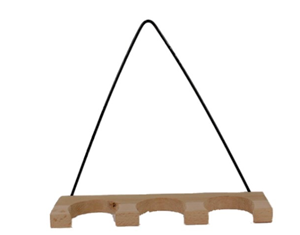 Hanger voor pot Fenix 28x 30 cm - hout