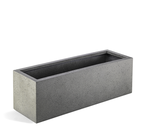 Grigio Small Box 80 - Natural Concrete 80x20x20