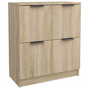 Bonnevie - Sideboard,Kommode Sonoma-Eiche 60x30x70 cm Holzwerkstoff vidaXL