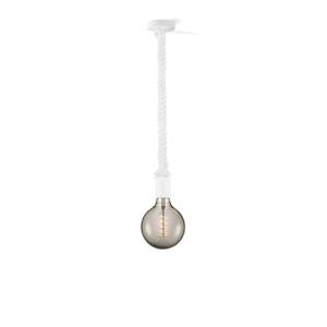 Light depot - hanglamp Leonardo wit Spiral g125 - smoke - Outlet