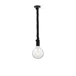 Light depot - hanglamp Leonardo zwart Globe g125 - helder - Outlet