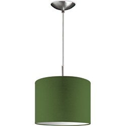 Light depot - hanglamp Tube deluxe bling Ø 25 cm - groen - Outlet