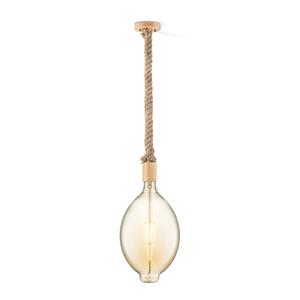 Light depot - hanglamp Leonardo Oval - amber - Outlet